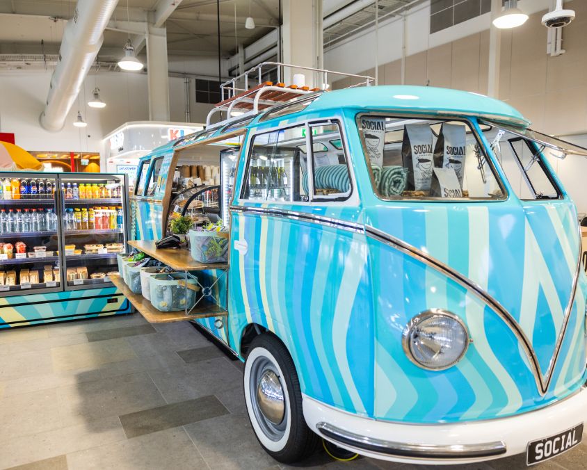 Social Espresso Kombi Van